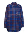Maxco. Long-sleeved Shirt In Blue
