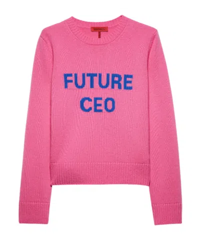 Maxco. Long-sleeved Sweater In Pink