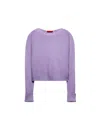 Maxco. Long-sleeved Sweater In Purple