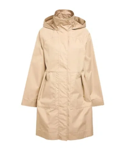 Maxco. Long-sleeve Parka In Nude