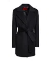 Maxco. Long-sleeved Coat In Black