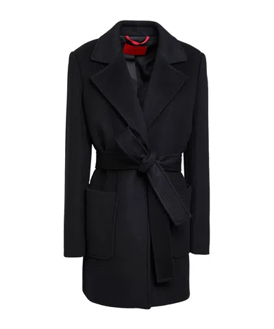 Maxco. Long-sleeved Coat In Black