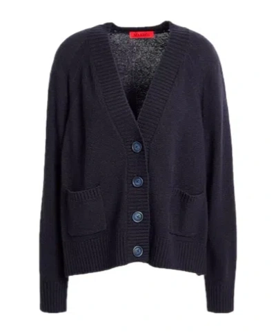 Maxco. Long-sleeved Knitwear In Blue