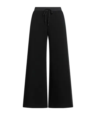Maxco. Loose Casual Trousers In Black