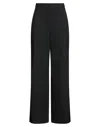 Maxco. Solid-color Patchwork Straight-leg Pants In Blue