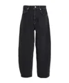 Maxco. Loose-fitting High-waisted Jeans In Multi