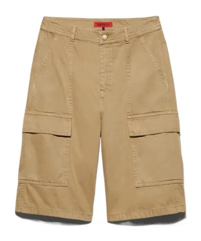 Maxco. Magico Adriatico Bermuda Shorts In Nude