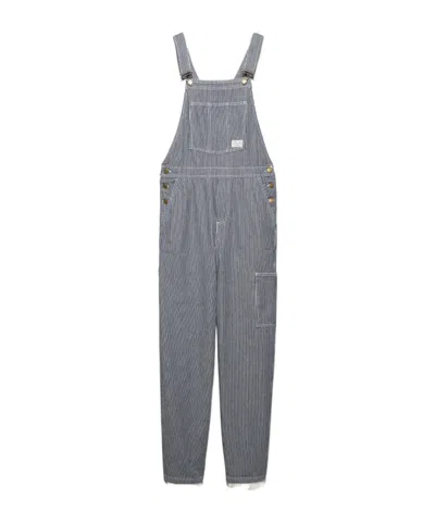 Maxco. Magico Adriatico Denim Dungarees In Multi