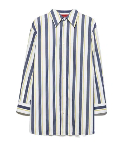 Maxco. Magico Adriatico Oversized Shirt In White
