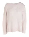 Maxco. Medium Thickness Knit Sweater In White