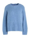 Maxco. Medium-thick Crew Neck Long Sleeve Knit In Multi