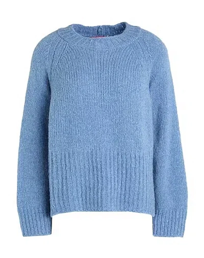 Maxco. Medium-thick Crew Neck Long Sleeve Knit In Multi