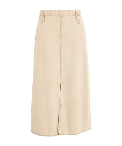 Maxco. Midi Skirts In Neutral