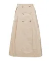 Maxco. Midi Skirts In Neutral