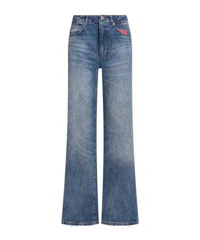 Maxco. Mid-rise Blue Bootcut Jeans