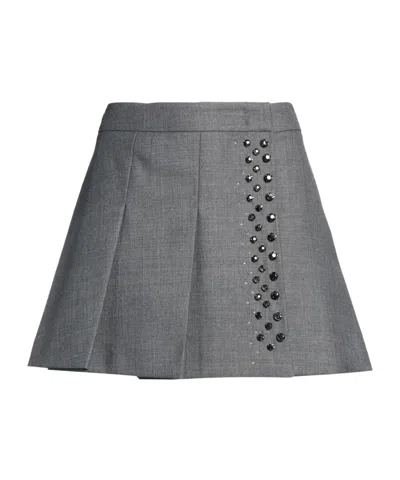 Maxco. Mini Skirt In Gray