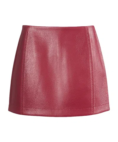 Maxco. Mini Skirts In Red
