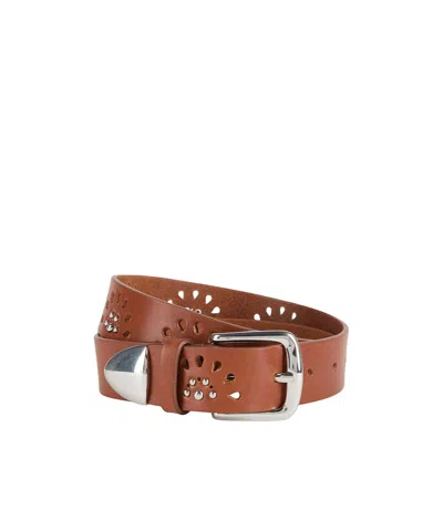 Maxco. Minimal Solid Color Belt In Red