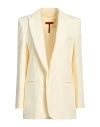 Maxco. Minimalist Blazer In Yellow