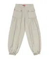 Maxco. Multi-pocket Pants In White