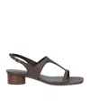 Maxco. One-strap Sandals In Brown