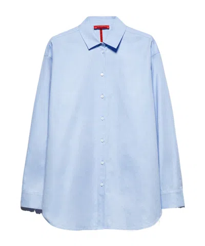 Maxco. P. Terzini Co.llaboration Shirt In Blue