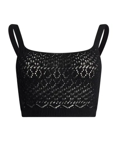 Maxco. Plain Color Top In Black