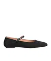 Maxco. Plain Colour Ballet Flats In Black