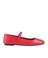 Maxco. Plain Colour Ballet Flats In Red