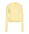 Maxco. Plain Colour Cardigans In Yellow