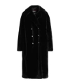 Maxco. Plain Colour Shearling In Black