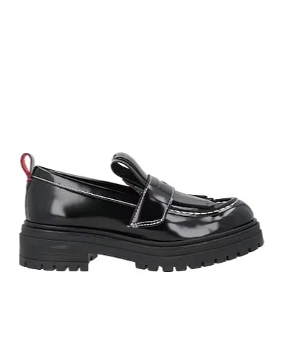 Maxco. Platform Loafers In Black