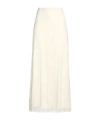 Maxco. Sequined Midi Skirt In White