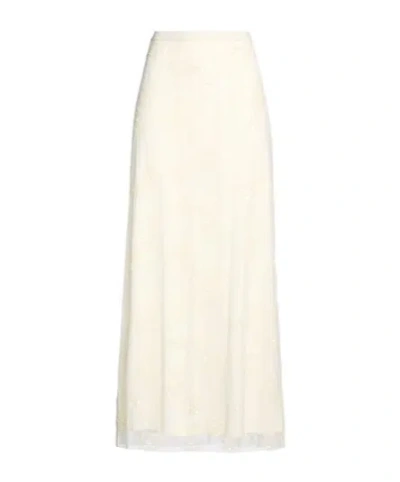 Maxco. Sequined Midi Skirt In White