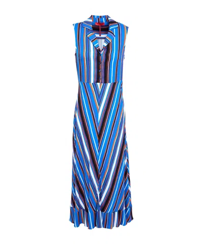 Maxco. Shirt Dresses In Blue