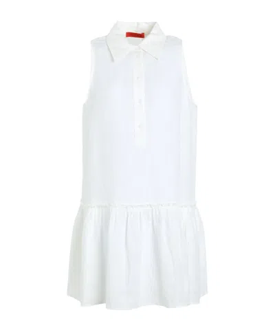 Maxco. Shirt Dresses In White
