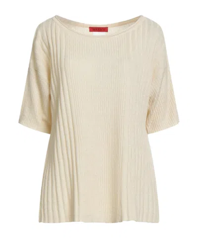 Maxco. Short Sleeve Boat Neck Sweater In Multi