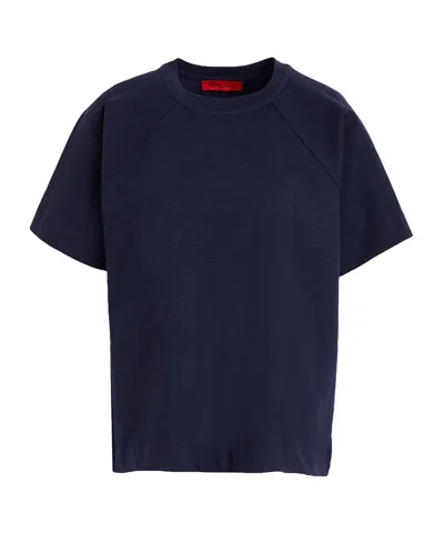 Maxco. Short Sleeve Crew Neck T-shirt In Black