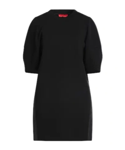 Maxco. Short Sleeve Dress In Black