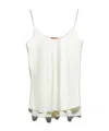 Maxco. Silk-satin Top In White