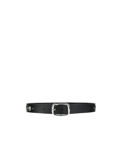 Maxco. Simple Leather Belt In Black