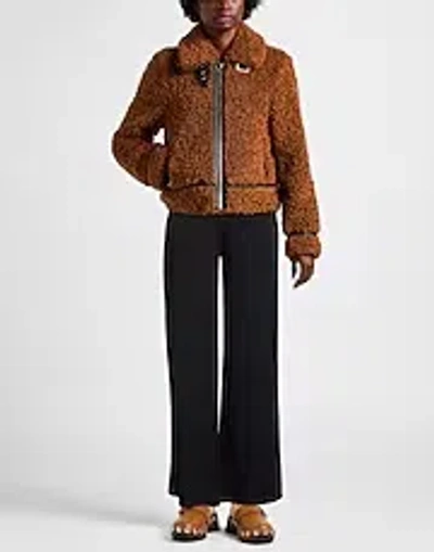 Maxco. Simple Straight-leg Wide-leg Pants In Black