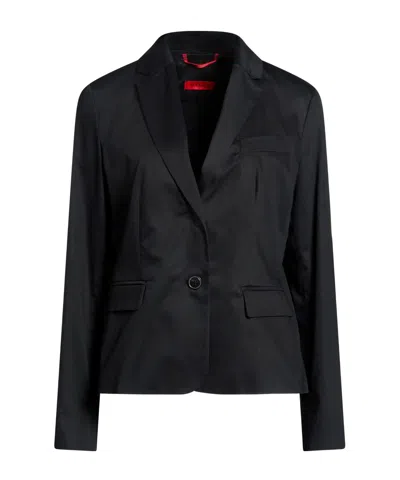 Maxco. Single-breasted Blazer In Black