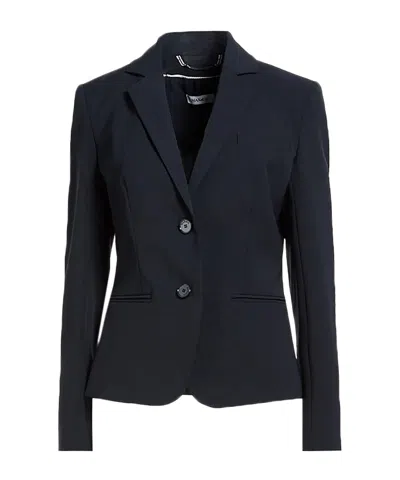Maxco. Single-breasted Blazer In Blue