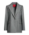 Maxco. Single-breasted Blazer In Gray