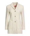 Maxco. Single-breasted Blazer In White