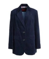 Maxco. Single-breasted Suit Jacket In Black