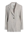 Maxco. Single-breasted Suit Jacket In Gray