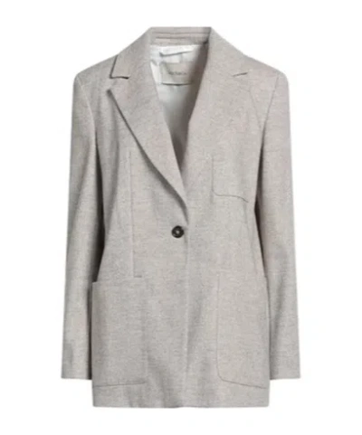 Maxco. Single-breasted Suit Jacket In Gray