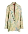 Maxco. Single-breasted Suit Jacket In Nude